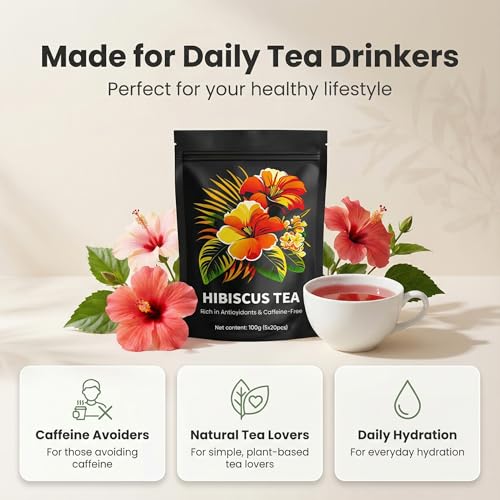 Hibiscus Tea Organic (20 Count)