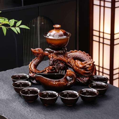 Ceramic Teapot with Infuser Chinese Gongfu Tea Set