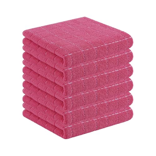 100% Cotton Terry Kitchen Towels (6 Count)