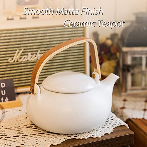 Ceramic Teapot with Infuser