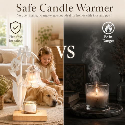 Candle Warmer Lamp with Timer Dimmer