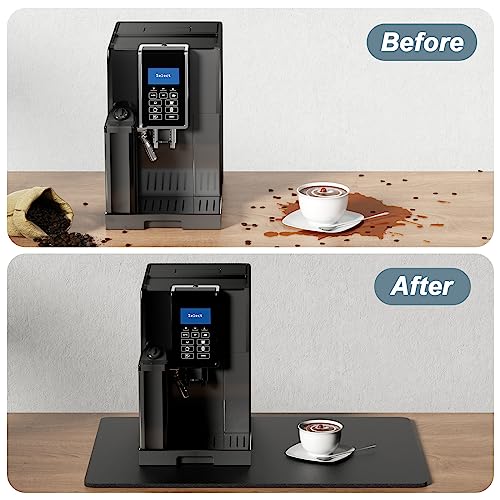 Coffee Mat 16" x 24" Coffee Bar Mats for Espresso Machine Station Accessories and Organizer