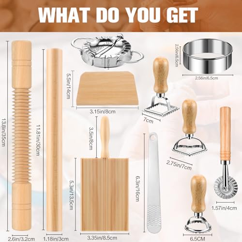 11 Pcs Pasta Making Tools Kit (11 Count)