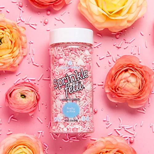 Valentines Day Heart Sprinkle Mix (4 Ounce)