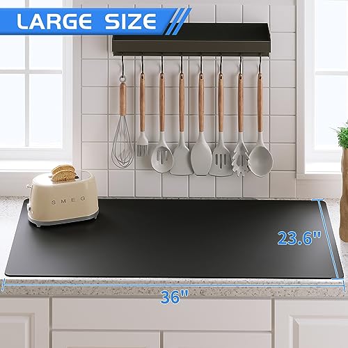 Silicone Mat 36"x 23.6" Heat Resistant Mats for Countertop Protector