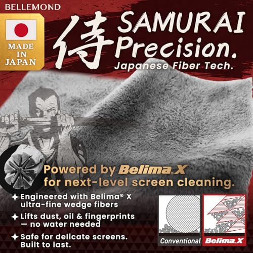 Samurai Cloth」 Japanese Microfiber Cleaning Cloth (2 Count)