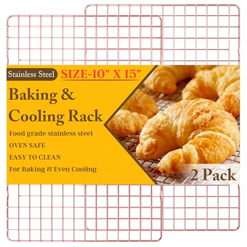 2 Pack Cooling Racks for Cooking and Baking