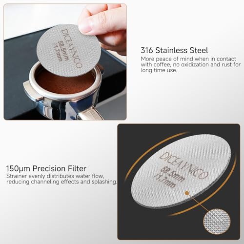 2pcs Espresso Puck Screen (2 Count)
