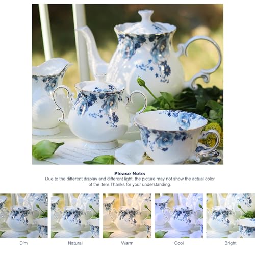 Bone China Tea Set for Adults