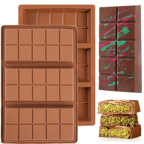1 Inch Deep Chocolate Bar Mold