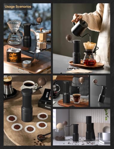 ESSENCE GO B38 Ultra Manual Coffee Grinder Capacity 30g