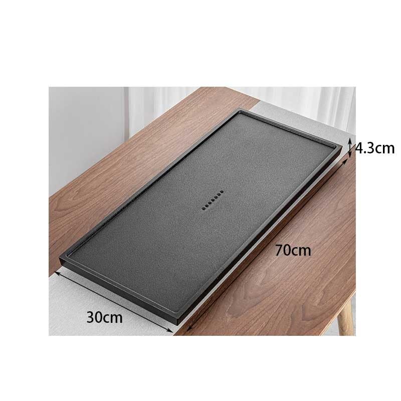 Tea Set Porcelain Stone Tea Tray Home Simple Tea Table Drain Tray