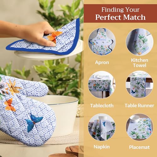 Maison d'Hermine Oven Gloves 100% Cotton Oven Mitt