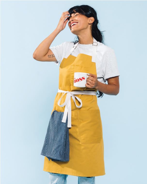 Daily Cotton Kitchen Apron for Cooking