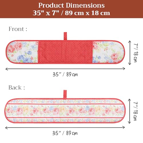 Double Oven Mitts 100% Cotton Double Oven Glove