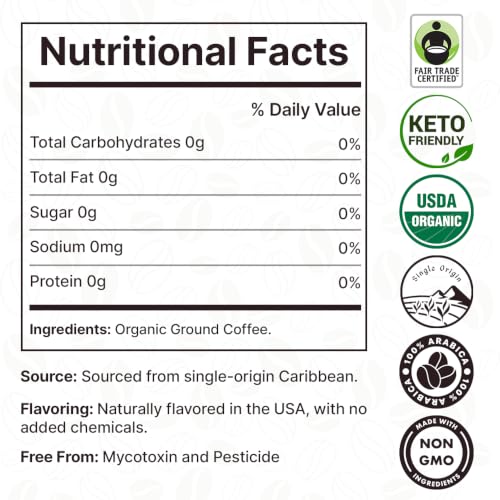 Organic Ground Coffee Medium Roast (16 Ounce)