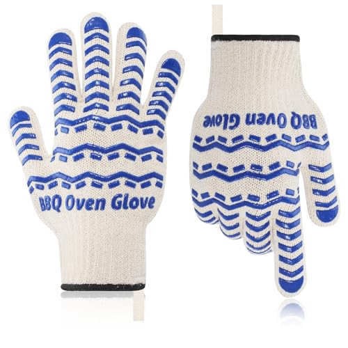 BBQ Gloves 932℉ Heat Resistant Oven Gloves