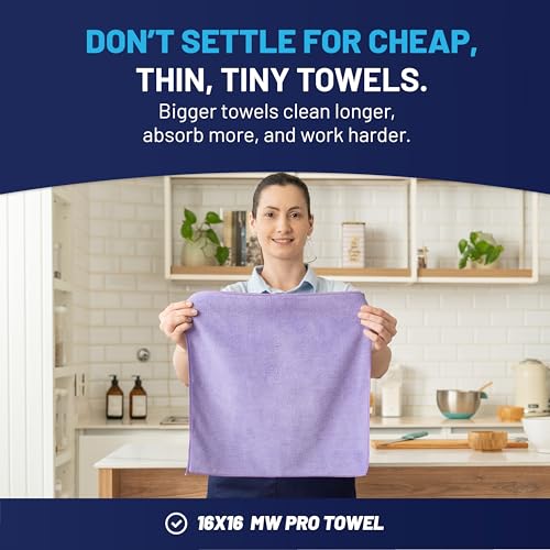 MW Pro Microfiber Cleaning Cloth (12 Count)