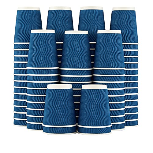 120 Pack 8 oz Disposable Coffee Cups (120 Count)