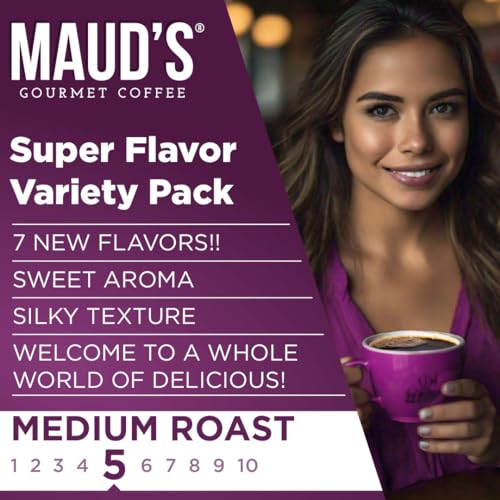 Super Flavored Coffee Pods Variety Pack (80 Count)
