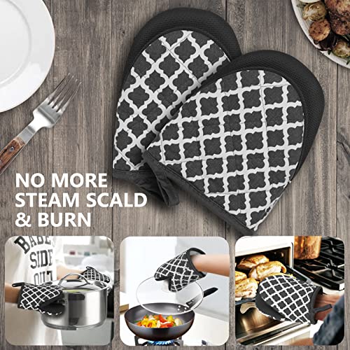 1 Pair Short Oven Mitts