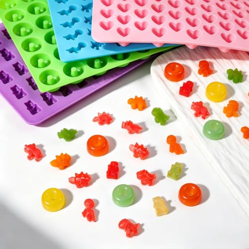 Gummy Bear Molds Silicone Mini Size (4 Count)