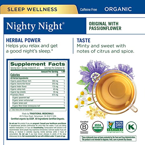 Organic Stress & Sleep Variety Pack (96 Count)
