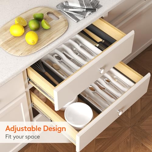 Extra Large Silverware Drawer Organizer