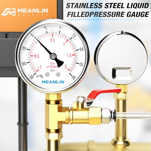 30inHG~30Psi Stainless Steel 1