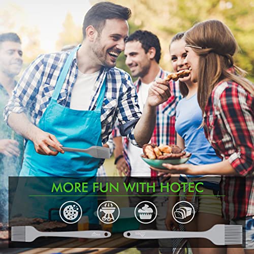 Basting Brushes Silicone Heat Resistant Pastry Brushes Spread Oil Butter Sauce Marinades for BBQ Grill Barbecue Baking Kitchen Cooking BPA Free Dishwasher Safe