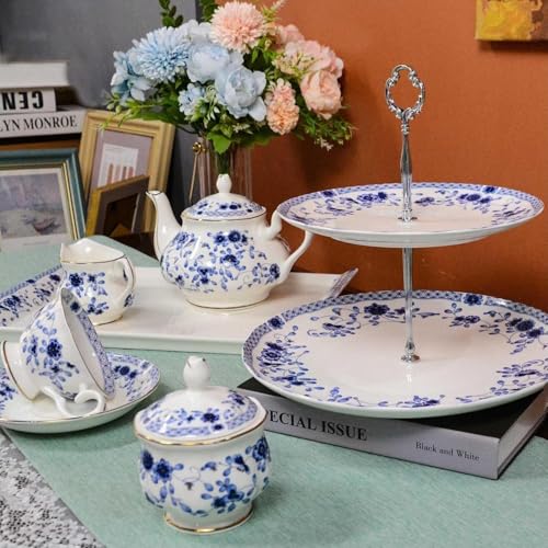 Bone China Tea Set for Adults