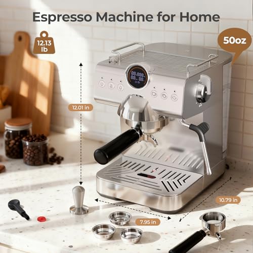 Espresso Machine with Milk Frother
