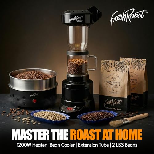 Fresh Roast SR540 Coffee Roaster Bundle (16 Ounce)