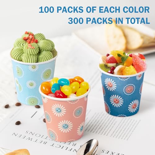 300 Pack 3 oz Paper Cups (300 Count)