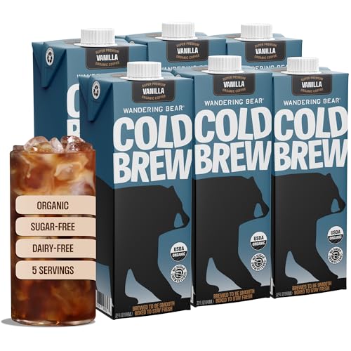 Organic Vanilla Cold Brew Coffee (192 Fl Oz)