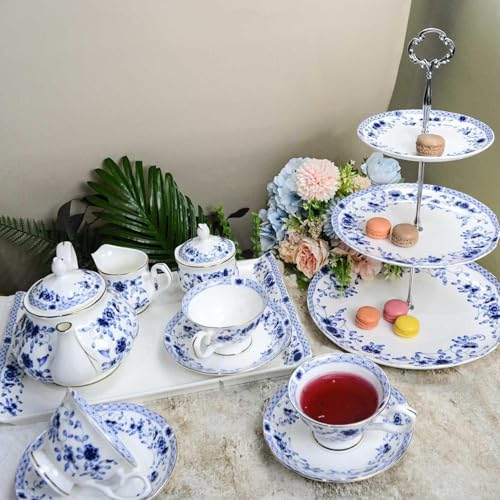 Bone China Tea Set for Adults
