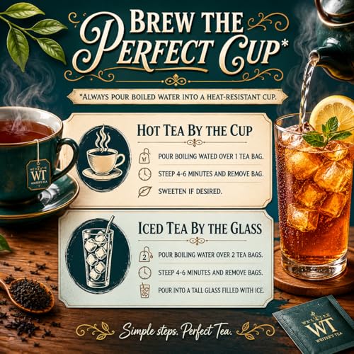 Calm Blend Stress Relief Tea with Peppermint (20 Count)