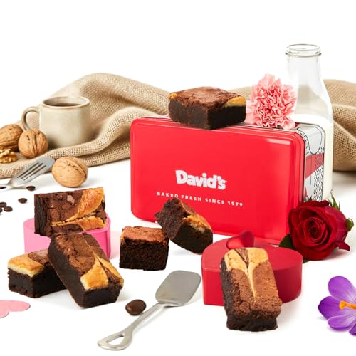 David’s Cookies Cheesecake Brownies Gift Box (16 Ounce)