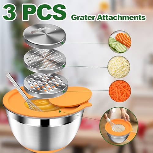 Mixing Bowls with Lids Set (16 Count)