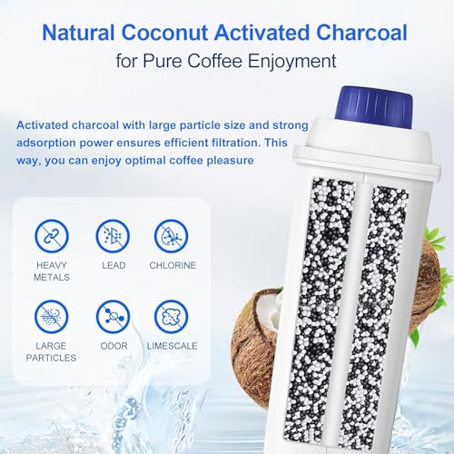 Water Filter Replacement for De’Longhi Coffee Machines (6 Count)