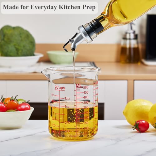 Borosilicate Glass Measuring Cup