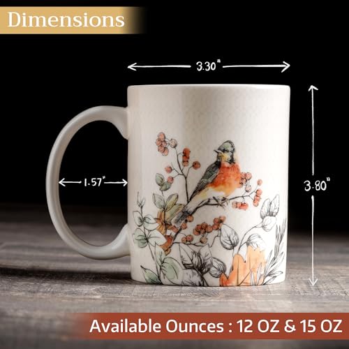 Coffee Mug with Handles Tea Cups
