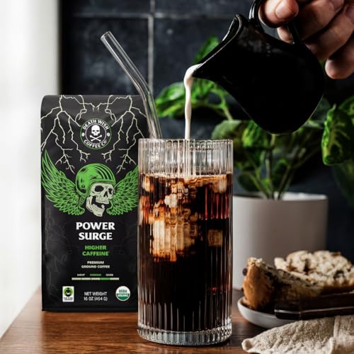 Power Surge High Caffeine Dark Roast Ground (16 Ounce)