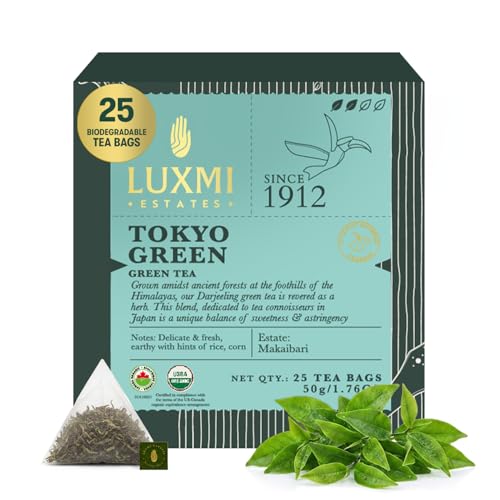 Estates Tokyo Green Organic Green Tea (25 Count)