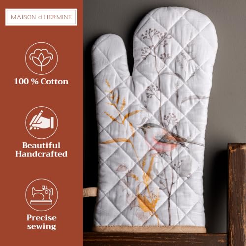 Maison d'Hermine Oven Gloves 100% Cotton Oven Mitt