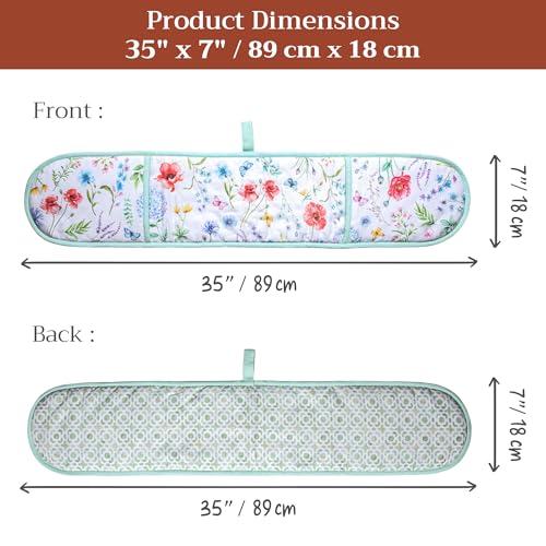 Double Oven Mitts 100% Cotton Double Oven Glove