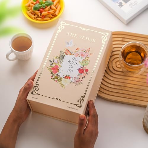 Book Of Tea Assorted Tea Bags Gift Box (48 Count)