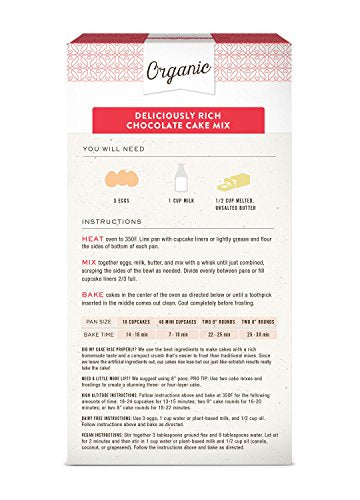 Organic Cake and Cupcake Mix (15.87 Ounce)