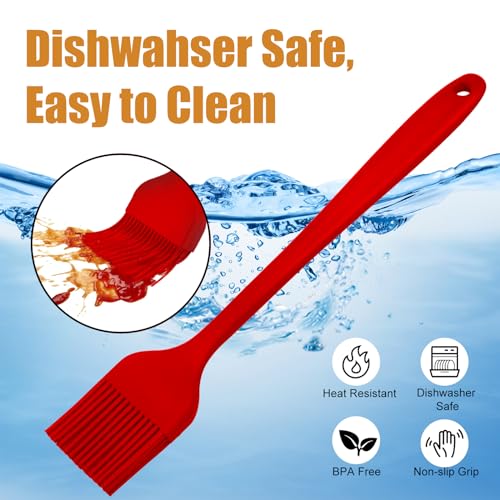 Silicone Basting Brush 2 Pcs Pastry Brush for Oil