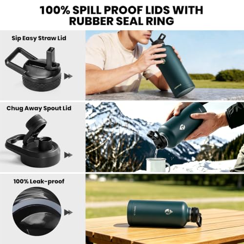 Insulated Water Bottle 87 oz